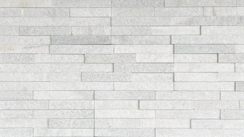 Shadowstone Panel: Arctic White Flamed
