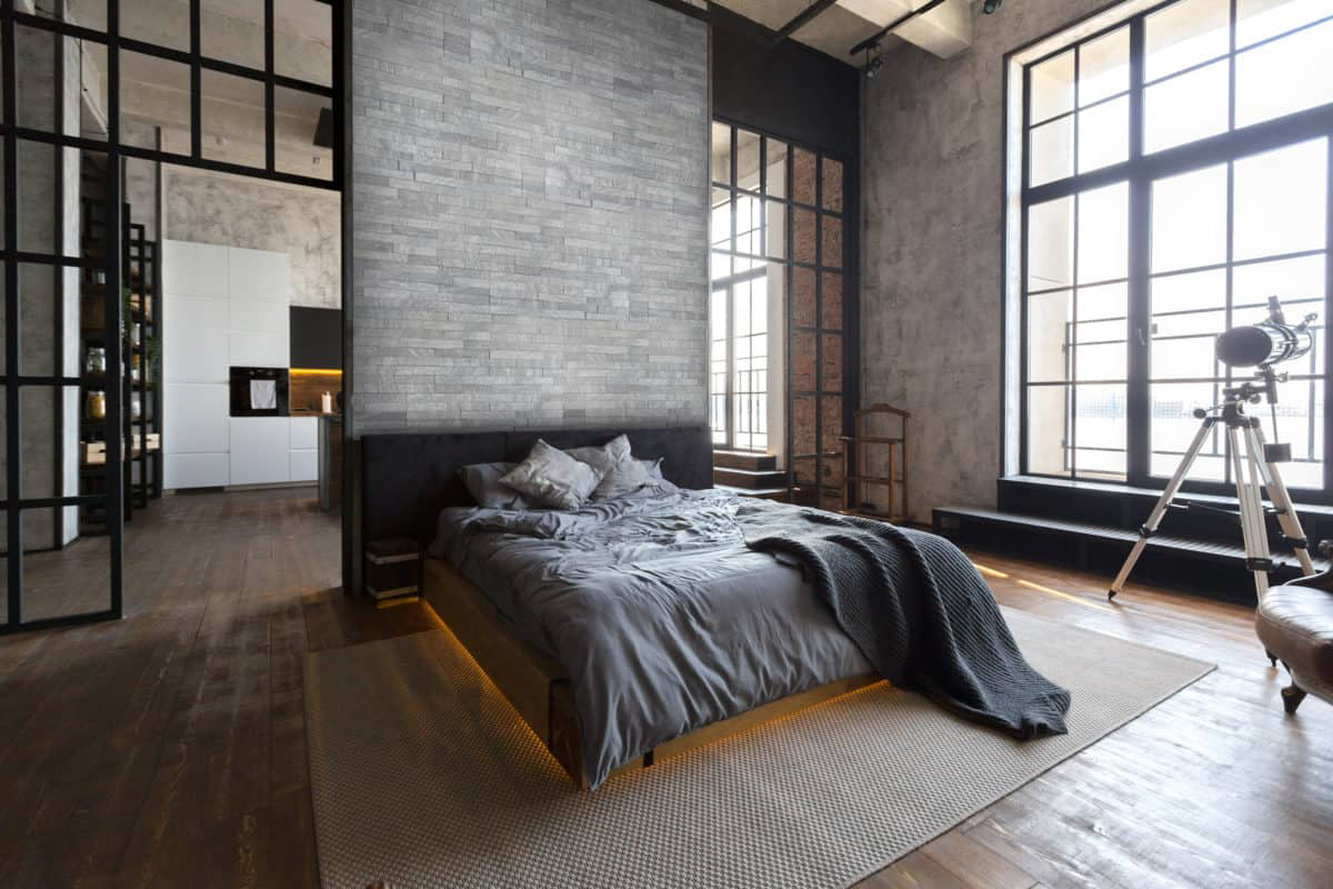 Shadowstone Panel: Smoke Grey Flamed