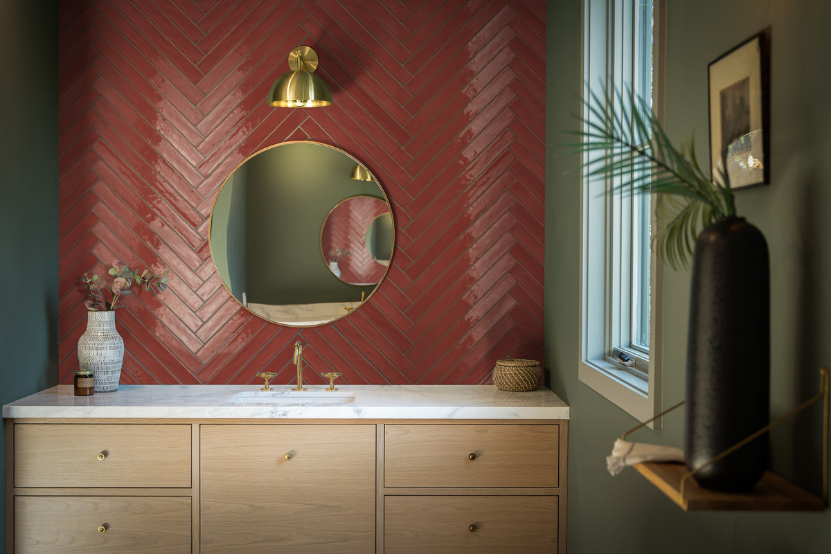 Stripes: Terracotta