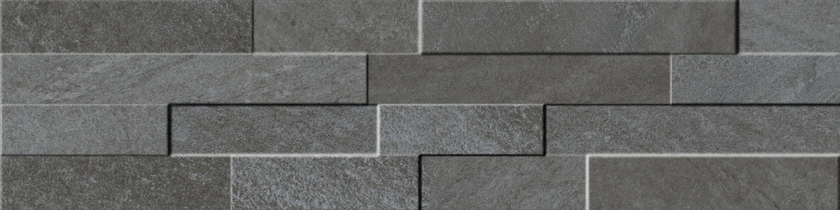 Veneer Ledgestone: Urban Explore Volcanic Black