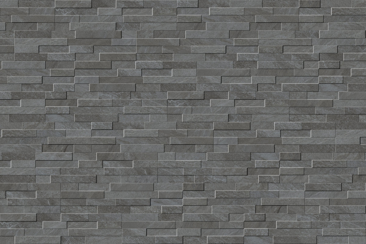 Veneer Ledgestone: Urban Explore Volcanic Black